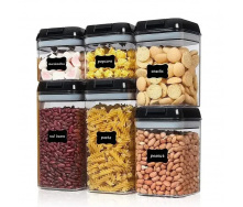 Органайзер пластиковий для сипучих VigohA Food storage container set 5 шт