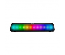 Bluetooth колонка XTRIKE ME SP-211BT Bluetooth с RGB подсветкой и радио Black N