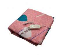 Электропростынь Electric Blanket 7418 115х140 см Pink Heart