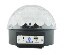 Светомузыка диско шар Magic Ball Music MP3 плеер с bluetooth Спартак XXB 01/M6