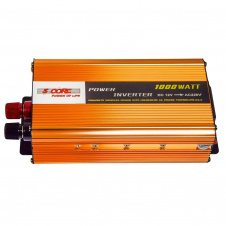 Перетворювач напруги 5 Core 12V-220V 1000W Інвертор автомобільний