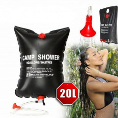 Літній душ Camp Shower 20 л для кемпінгу туризму та дачі похідної переносної Ворожба