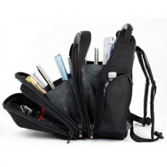 Рюкзак міський Small Swissgear Wenger 8810 з USB та AUX Чорний Городок