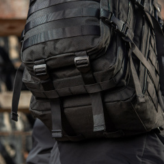 Тактичний рюкзак M-TAC Assault 30L Чорний 45x27x22 Косів