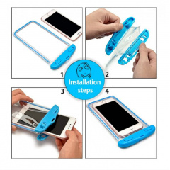 Універсальний водонепроникний чохол для телефону і документів Waterproof case Королево