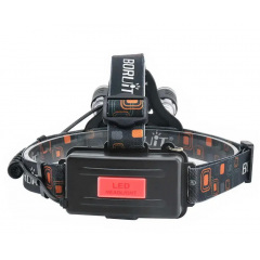 Ліхтарик налобний High Power HeadLamp 3xCree T6 з 3 діодами на акумуляторах + зарядка 12В на micro USB Черкаси