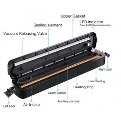 Вакуумний пакувальник Vacuum Sealer S зварювач пакетів вакууматор для герметизації Королёво