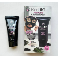 Чорна маска-плівка для обличчя VigohA Black Off Activated Charcoal Mask Оріхів