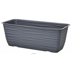 Горшок балконный Sahara-60 8,84 л антрацит Form-Plastic Косів