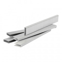 Скобы закаленные для пневмостеплера WERTVOLL 90 18 мм/5.8х1.25 мм 15000 шт Gray (FX-2418) Королёво
