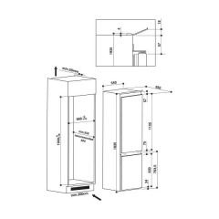 Холодильник с морозильной камерой Whirlpool ART 9811 SF2 Обухів