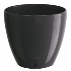 Вазон двойной с картриджем "DECO TWIN PLUS" 9,0 л антрацит Santino Кушугум