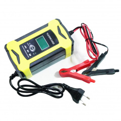 Зарядное устройство для автомобильного аккумулятора RIAS 12V 6A с LCD экраном (3_02715) Нікополь