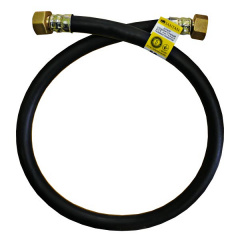 Шланг для газа Santan без ниппеля черный ГГ 80 см Косів