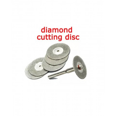 Набор алмазных дисков 30 мм 5 шт держатель для гравера бормашинки дремел S-Body Technology Новое