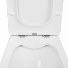 Унитаз-Компакт Qtap Kalao Безободковый С Сидением Soft-Close Qt08221213A W Оріхів