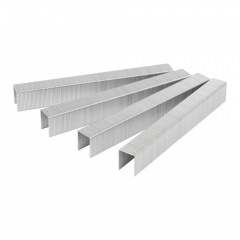 Скобы закаленные для пневмостеплера WERTVOLL 80 16 мм/12.8х0.95 мм 10000 шт Gray (FX-2316) Днепр