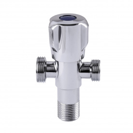 Кран вентильний кутовий Professional 1/2″X1/2″X3/4″ NV-QP555