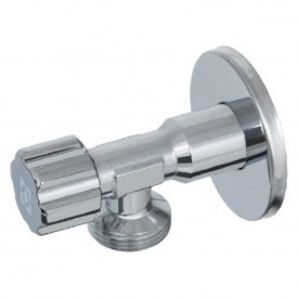 Кран угловой с керамическим запорным элементом Raftec PN10 НН 1/2x1/2