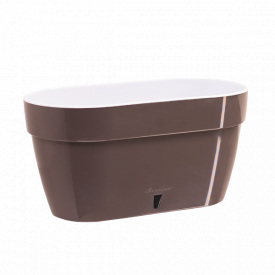 Балконный ящик двойной "ASTI" 300 5.2 л шаде-белый Santino