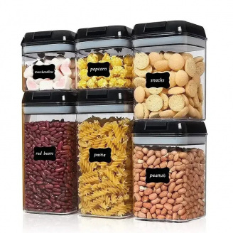 Органайзер пластиковий для сипучих VigohA Food storage container set 5 шт