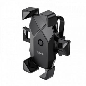 Держатель велосипедный Hoco CA58 One-button bicycle motorcycle universal holder Black