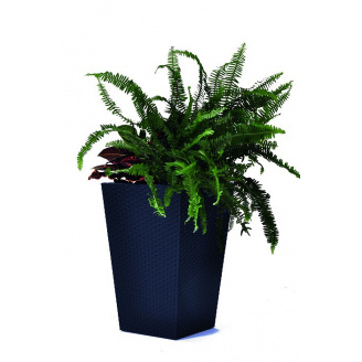 Горшок для растений Keter Medium Rattan Planter серый