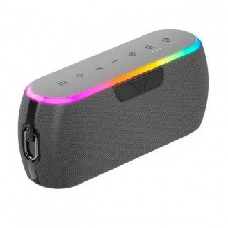 Беспроводная портативная Bluetooth колонка с RGB подсветкой XDOBO X8 III Black N