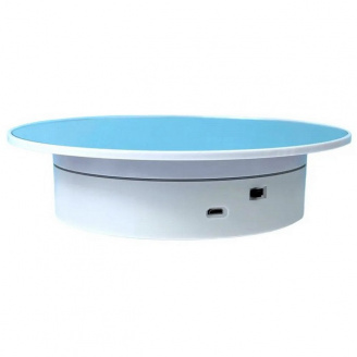 Поворотный стол для предметной съемки CNV Electric Mirror Turntable 20 см White N