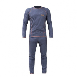 Флисовое термобелье мужское Tramp Microfleece размер S Grey (UTRUM-020-grey-S) N