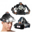 Ліхтарик налобний High Power HeadLamp 3xCree T6 з 3 діодами на акумуляторах + зарядка 12В на micro USB Черкаси