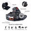 Ліхтарик налобний High Power HeadLamp 3xCree T6 з 3 діодами на акумуляторах + зарядка 12В на micro USB Черкаси