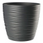 Горшок для цветов Sahara mini-27 9,7 л антрацит Form-Plastic Королёво