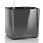 Вазон Lechuza Cube Glossy 16 антрацит 2 л Южноукраинск