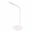 Лампа настольная сенсорный включатель MASTERTOOL 125х100х350 мм COB LED 3 режима USB 3xAA ABS White (94-0815) Киев