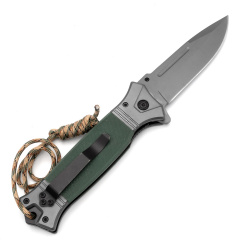 Нож складной Browning 3641 Зеленый Новониколаевка