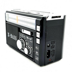 Радиоприемник Golon Rx-381 С Mp3 И Фонариком Черный Братское