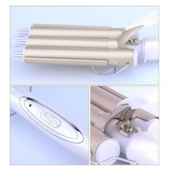 Тройная Плойка Kemei Km-1010 Три Пальца Буча