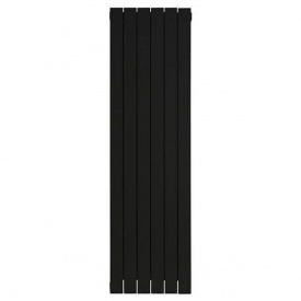 Вертикальный алюминиевый радиатор NOVA FLORIDA LEDRO S/90 2000 мм Black Coffee дизайнерский 6 секций