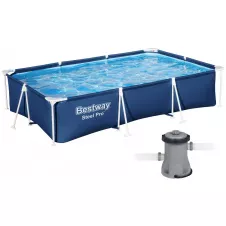 Bestway Каркасный бассейн Bestway 56411 (300х201х66 см) с картриджным фильтром