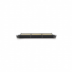 Патч-панель 19&quot; 48xRJ-45 UTP cat. 5е, DUAL type, 1U Ritar (RT-2264-CAT.5E) Киев