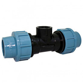 Тройник зажимной Santan с внутренней резьбой 40х1"