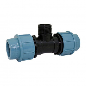 Тройник зажимной Santan с внутренней резьбой 32х1 1/4" н х32