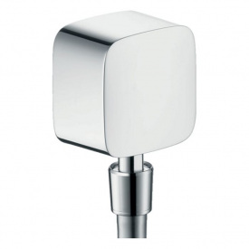 Шланговое подсоединение для душа Hansgrohe FixFit с шарниром, хром (27414000)