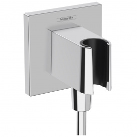 Шланговое подсоединение Hansgrohe FixFit Porter E с держателем, Chrome (26889000)