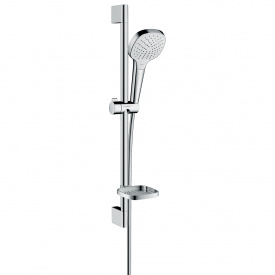 Hansgrohe Croma Select E Vario Душевой набор 0,65м, з мильницею Casetta, белый/хром