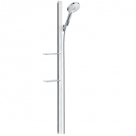 Душевой набор Hansgrohe Raindance Select S 120/150 см 3Jet EcoSmart 9л/мин, White/Chrome (27647400)
