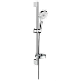 Hansgrohe Crometta Vario Душевой набор 0,65 м, с мыльницей Casetta, белый/хром