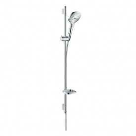 Душевой набор Hansgrohe Raindance Select E 120 3Jet 90 см, White/Chrome (26621400)
