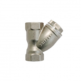 Фильтр грубой очистки 1/2'' BRITOLLI, латунный, никелированный